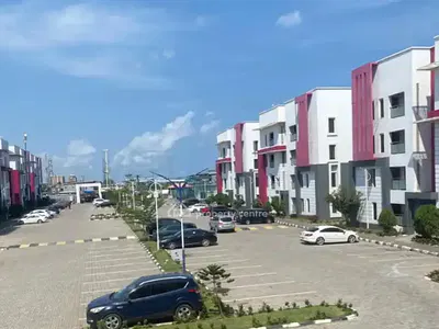 Serviced 2 Bedroom Flat with Acs, 247 Power, Playground & Court, Mini — LSDPC Estate, Lekki Phase 1, Lekki, Lagos