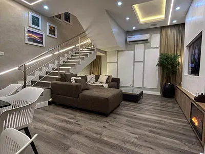 Cozy 2 Bedroom Terrace with a Swimming Pool, Gym & 24/7 Electricity — Chevron/Conservation, Lekki, Lagos