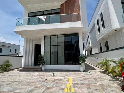 Impeccably Built 5 Bed Fully Detached Duplex with Pool, and BQ — Ajah, Lagos