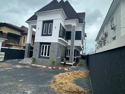 6 Bedroom Fully Detached Duplex with 2 Rooms BQ — Victoria Island (VI), Lagos