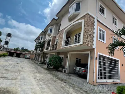 Luxury Built 4 Bedroom Terraced Triplex with Swimming Pool and BQ — Victoria Island (VI), Lagos