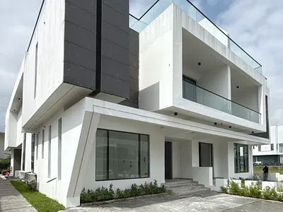 Luxury 5 Bedroom Semi-Detached Duplex with Cinema + Elevator — Lekki, Lagos