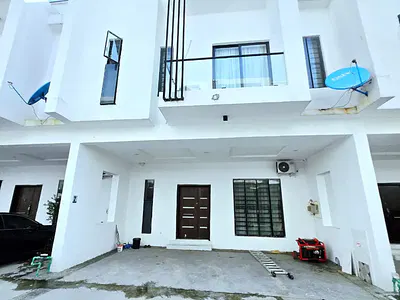 Fully Furnished and Self Service 4 Bedroom Terrace Duplex — Off Orchid Road, Lekki, Lagos