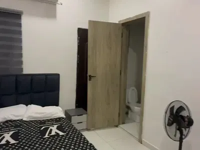 Furnished Semi Masters 1 Room Downstairs — Lekki, Lagos