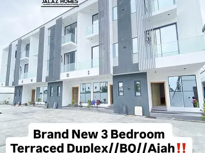 Brand New 3 Bedroom Terraced Duplex — Lekki, Lagos