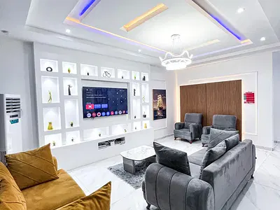 Fhemfel Luxury 3 Bedroom Apartment in Self Compound — Palmheight Estate 2, Von Road, Lugbe District, Abuja