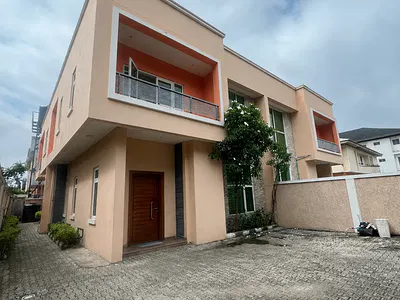 4 Bedroom Fully Detached House with a Room BQ — Lekki Phase 1, Lekki, Lagos