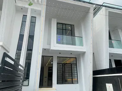A Luxurious Styled Semi Detached, 4 Bedroom Duplex + BQ — Lekki, Lagos