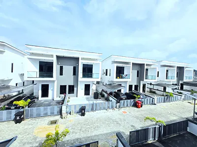 Newly Built 4 Bedroom Semi Detached Duplex with BQ — Off Orchid Road, Lekki, Lagos