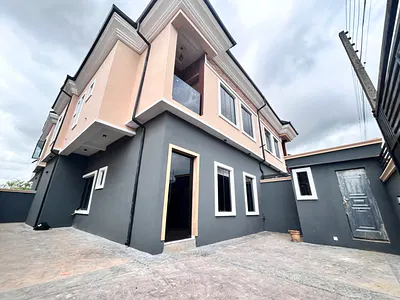 Newly Built 3 Bedroom Semi Detached Duplex with BQ — Isheri North GRA, Opic, Opic, Isheri North, Lagos