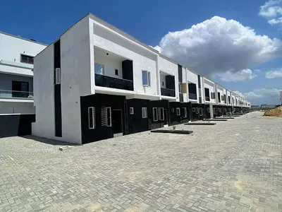 Luxury Finished 3 Bedroom Terraced Duplex with Solar — Ajah, Lagos