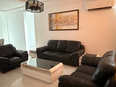 Spacious 3 Bedroom Fully Furnished Apartment — Salem, Ikate, Lekki, Lagos