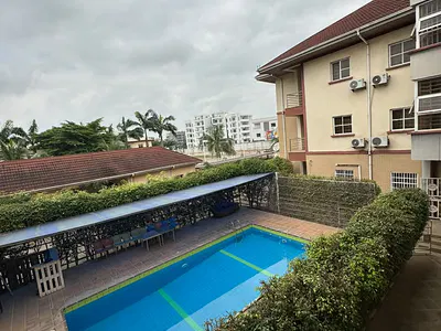 Luxury 2 Bedroom Furnished Apartment, Pool, Gym, 24/7 Power Supply — Jabi, Abuja