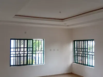 Pop Finished, Spacious 1 Bedroom Flat with Wardrobe — Gwarinpa, Abuja