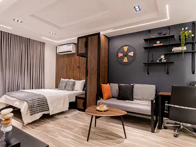 Deluxe Studio Apartment on the Top Floor — Onike, Yaba, Lagos
