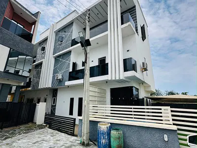 3 Bedroom Semi Detached House with a BQ Available — New Road, Lekki, Lagos