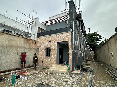 Brand New 3 Bedroom Semi-Detached Duplex with a Room BQ — Ikoyi, Lagos