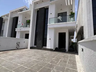Luxury Home - 5 Bedroom Fully Detach Duplex with Swimming Pool — Lekki Palm City Estate, Ado, Ajah, Lagos