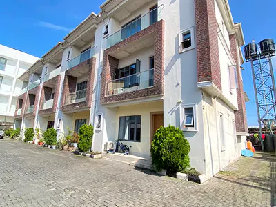 Very Spacious Clean 4 Bedroom Terrace Duplex with BQ — Lekki, Lagos