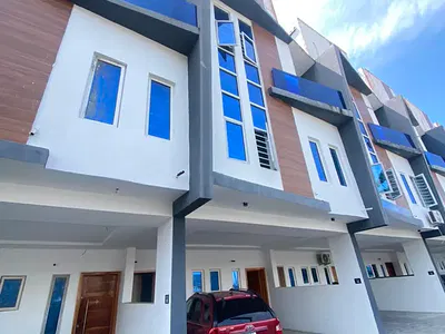 Luxury Serviced 4 Bedroom Brand New Terrace Duplex with BQ Available — Lekki, Lagos
