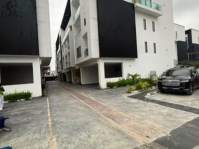 Standard 4 Bedroom Fully Furnished Terraced Duplex with BQ — Meadow Hall Way, Ikate, Lekki, Lagos