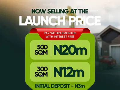 Luxury Plots in a Wonderful Estate with Good Flexible Payment Plan — Zylus Chrysland City, Epe, Lagos
