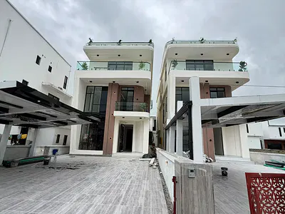 5 Bedroom Detached Duplex with Boy's Quarters — 2nd Roundabout, Lekki, Lagos