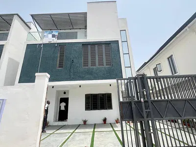 Luxury Newly Built 4 Bedroom Semi-Detached Duplex with a Room BQ — Lekki, Lagos