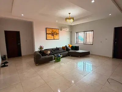 Luxury 3 Bedroom Apartment Upstairs — Ologolo, Lekki, Lagos