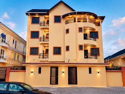 Luxury Brand New 5 Bedroom Pent Floor Flat with 2BQ — Lekki Phase 1, Lekki Phase 1, Lekki, Lagos