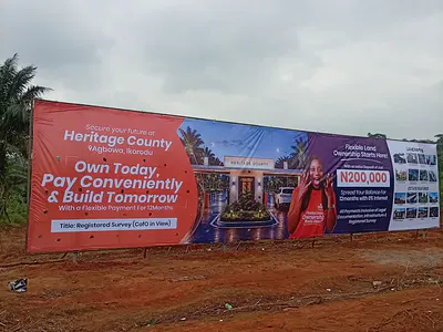 Dry Genuine Land Close to a New Private University — 8 Minutes to Tge N5BN Lagos New Nysc Camp, Agbowa, Ikorodu, Lagos