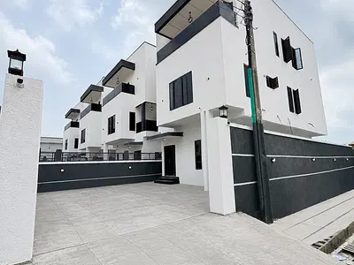4 Bedroom Semi Detached Duplex with BQ — Opebi, Ikeja, Lagos