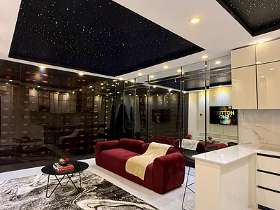 Beautiful 1 Bedroom Apartment with Private Cinema — Chevron, Lekki, Lagos