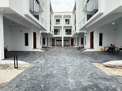 Luxury 4 Bedroom Terrace Duplex with a Room BQ, Swimming Pool — Lekki, Lagos