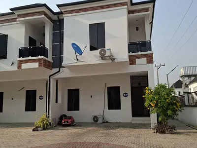 Luxury 4 Bedroom Terrace Duplex with BQ and Gym — Lekki, Lagos