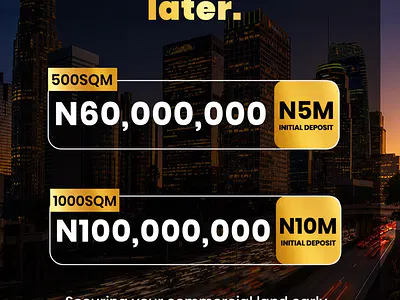Commercial Land Near Coastal Road — Ibeju Lekki, Lagos