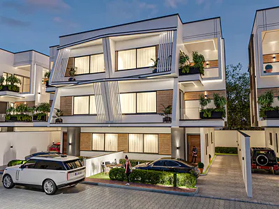 4 Bedroom Semi Detached Duplex - Off Plan — Katampe, Abuja