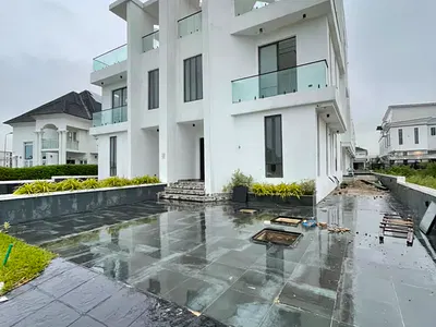 Luxury 5 Bedroom Semi Detached Duplex + BQ, Pool, Cinema — Lekki, Lagos