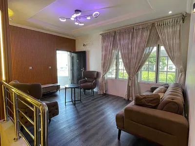 Spacious 4 Bedroom with a BQ — Royal Garden Estate, Ajah, Lagos