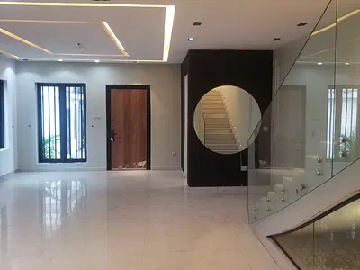 Serviced 5 Bedroom En-Suite Townhouse with 1 Room BQ, Cinema Room — Victoria Island (VI), Lagos