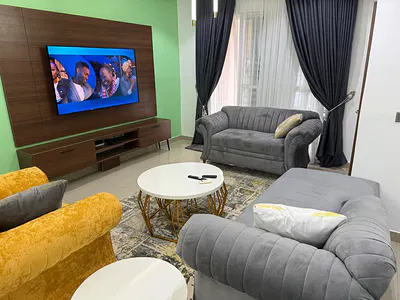 Treeniti 2 Bedroom Apartment — Aso Garden Estate, Karsana, Kubwa, Abuja