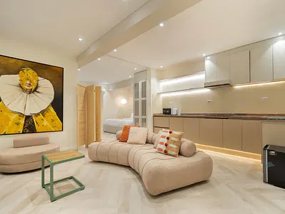 Luxuriously Furnished One Bedroom Studio Apartment with Amazing View — Lekki, Lagos