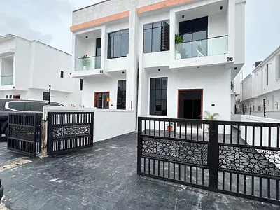 4 Bedroom Semi Detached Duplex with BQ — Lekki, Lagos