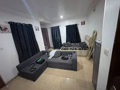 Spacious Masters Bedroom with Balcony in a Shared Apartment — Ikota Villa, Ikota, Lekki, Lagos