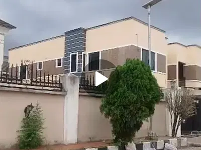 A Newly Built 4- Bedroom Fully Detached Duplex, All Rooms Ensuite — Agege, Lagos