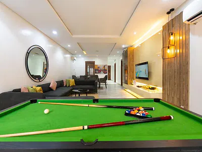 Premium 3-Bedroom Serviced Apartment with Swimming Pool and 24/7 Wifi — Lekki, Lagos