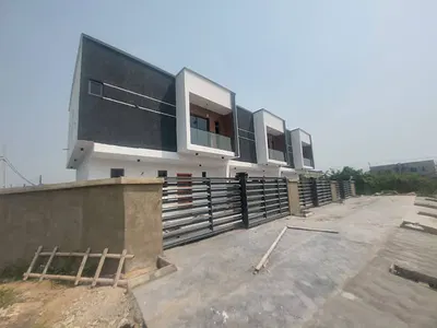 3 Bedroom Terraced Duplex with a Room Boys Quarter, Self Compound Spac — Ajah, Lagos