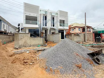 Beautifully Built 4 Bedroom Semi Detached Duplex — Amuwo Odofin, Lagos