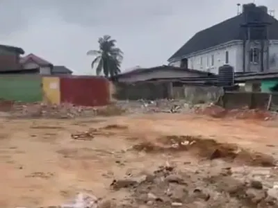 350SQM of Empty Land Fenced with Gate — Ojodu Berger, Ojodu, Lagos