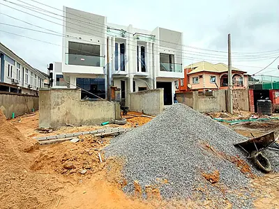 Newly Built 4 Bedroom Semi Detached Duplex with BQ — Amuwo Odofin, Lagos